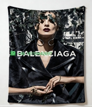 Balenciaga Throw Blankets